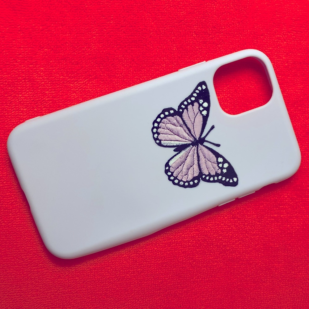Purple Butterfly iPhone 11 Case